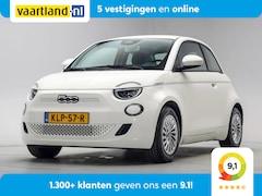 Fiat 500 - 24 kWh 3-Fase [ Apple/Android Clima Verkeersbordherkenning ]