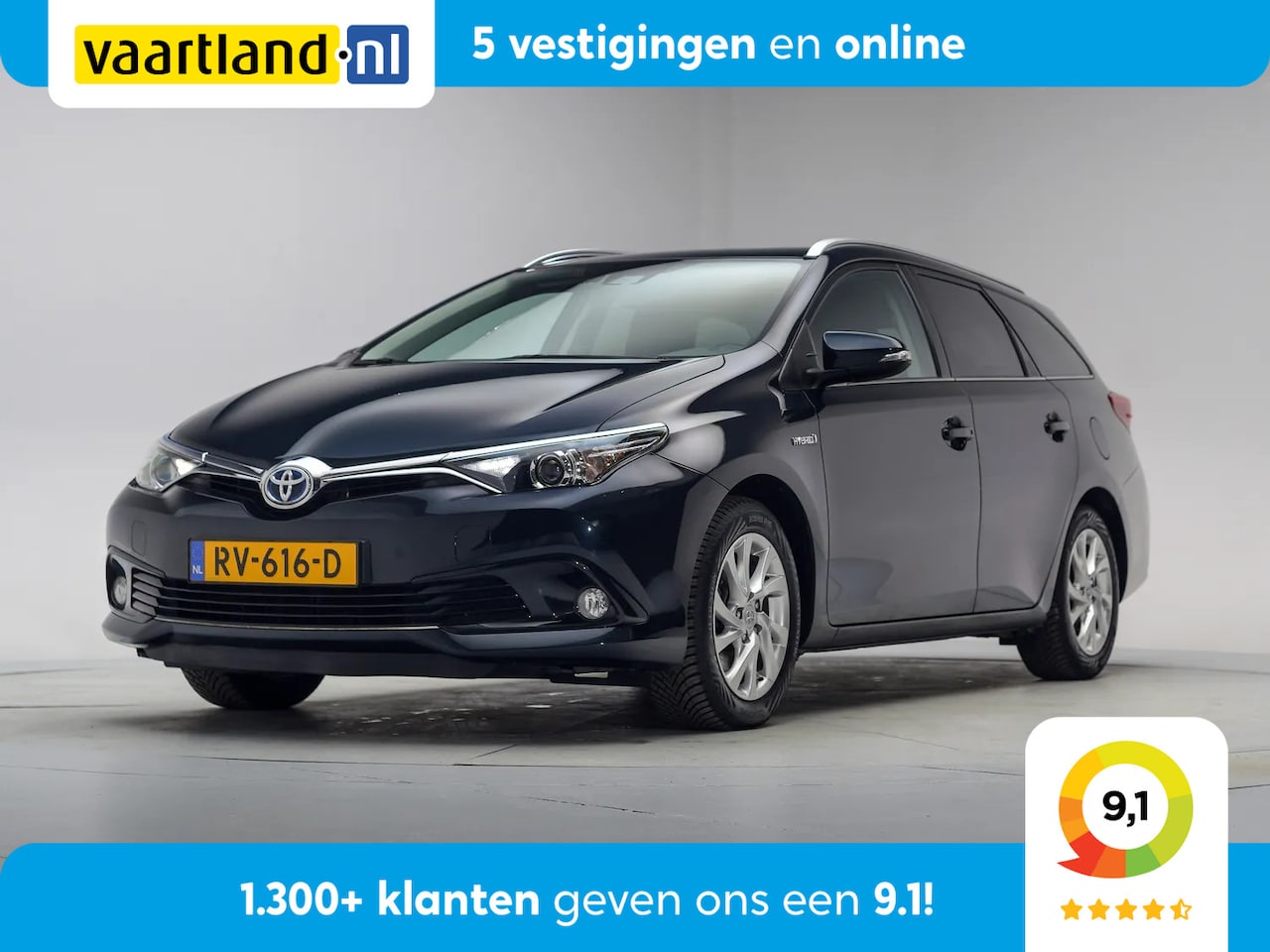 Toyota Auris Touring Sports - 1.8 Hybrid Dynamic Go [ Navi Camera Clima ] - AutoWereld.nl