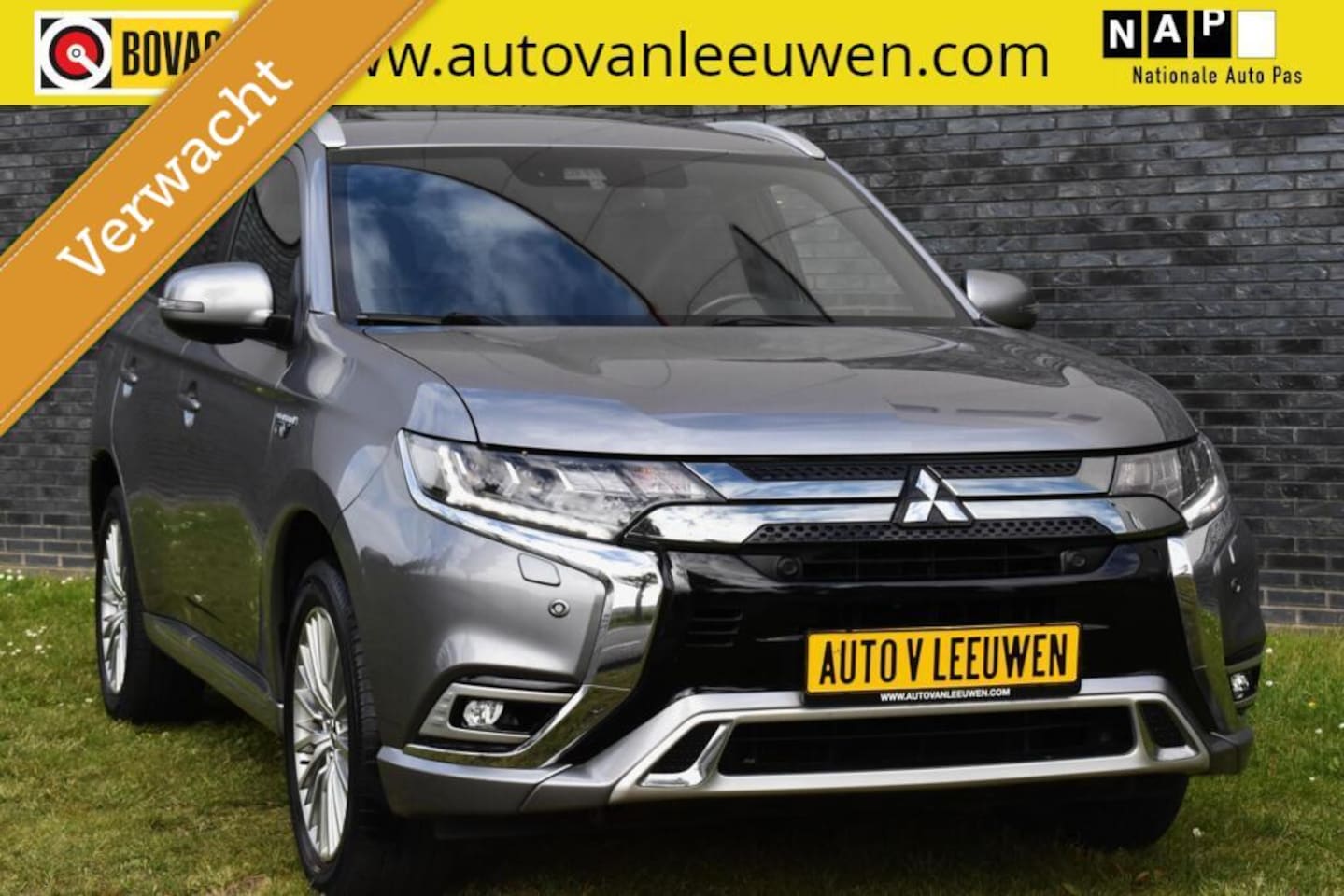 Mitsubishi Outlander - 2.4 PHEV Diamand Edition 360º CAMERA/PANODAK/LEDER VOL!/ROCKFORD FOSGATE/TREKHAAK/ACC/ETC, - AutoWereld.nl