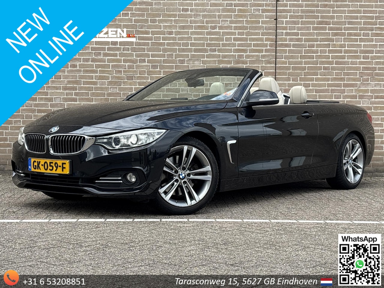 BMW 4-serie Cabrio - 428i High Executive | Camera | Cruise | Leder | Climate | Navi | - AutoWereld.nl