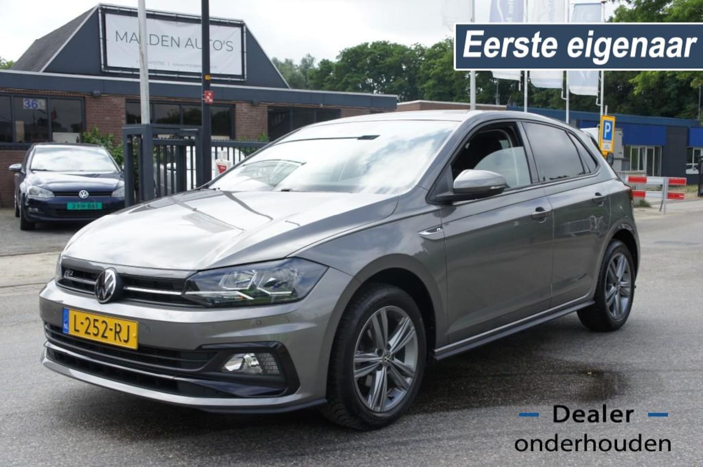 Volkswagen Polo - 1.0 TSI R-LINE EDITION EXECUTIVE 1eEIG NAVI/ADAPTIEF CRUISE/PDC/APPLECAR PERFECTE STAAT - AutoWereld.nl