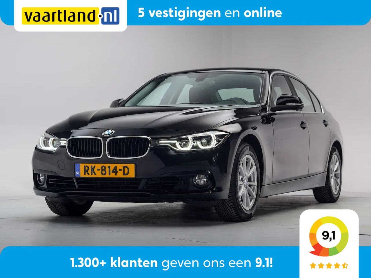 BMW 3-serie - 318i Executive Sport Aut. [ LED Navi Sportstoelen Clima ] - AutoWereld.nl