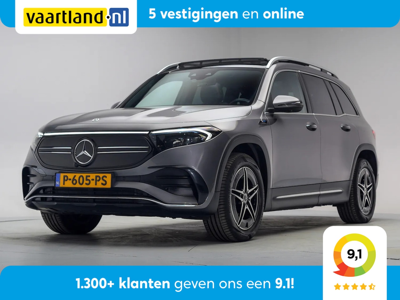 Mercedes-Benz EQB - 300 4MATIC AMG Night [ Panorama Memory 360°cam ] - AutoWereld.nl