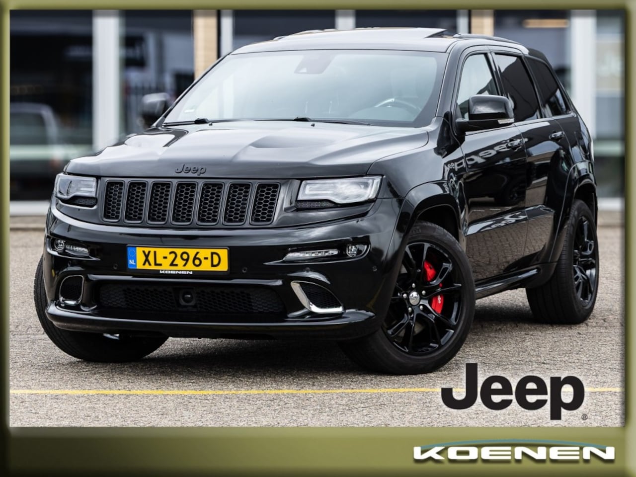 Jeep Grand Cherokee - SRT 6.4 V8 468 Pk / LPG Geel Kenteken Topstaat - AutoWereld.nl