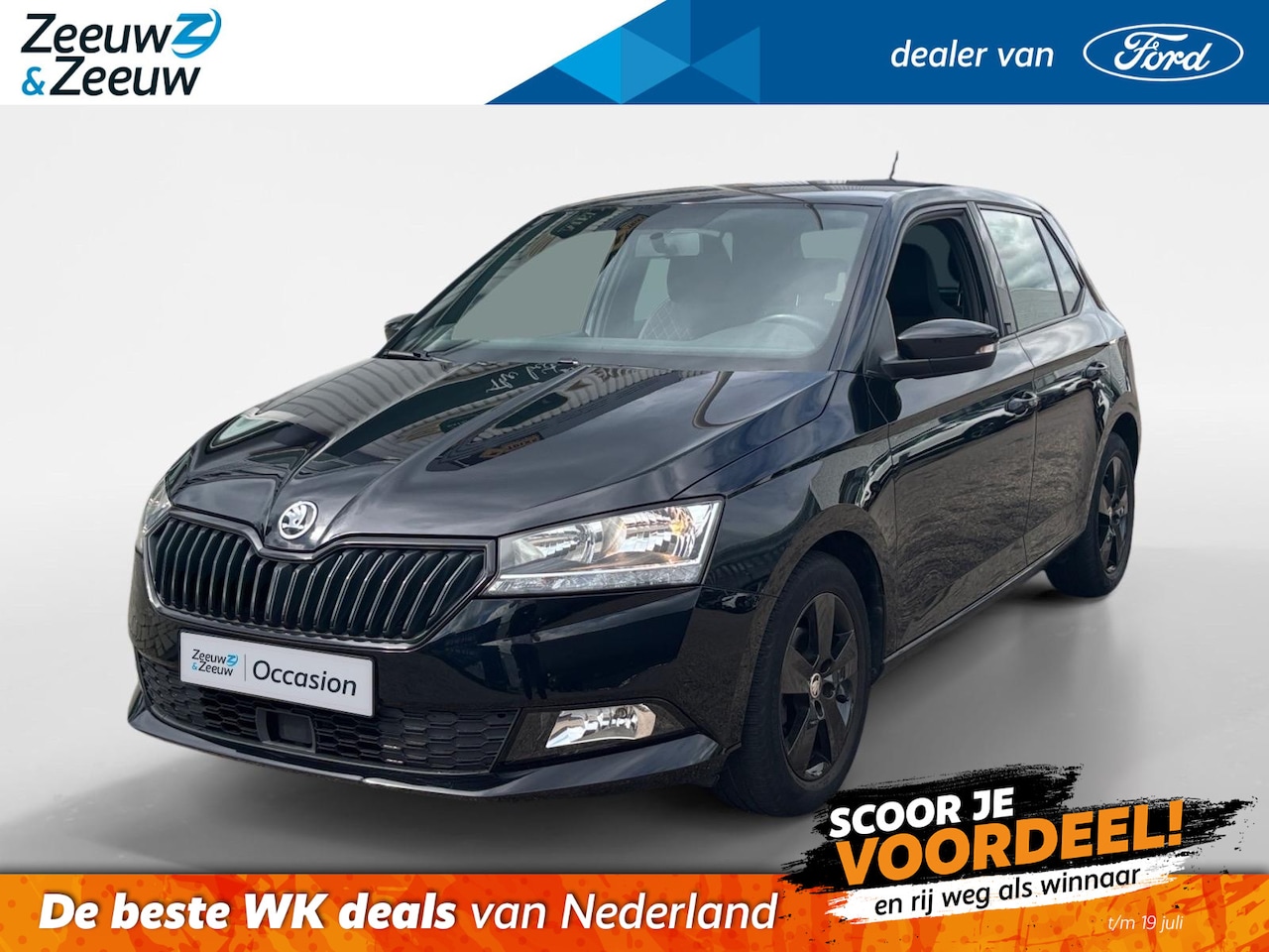 Skoda Fabia - 1.0 TSI Sport business | Apple carplay / Android auto | Cruise control | 12 maanden BOVAG - AutoWereld.nl