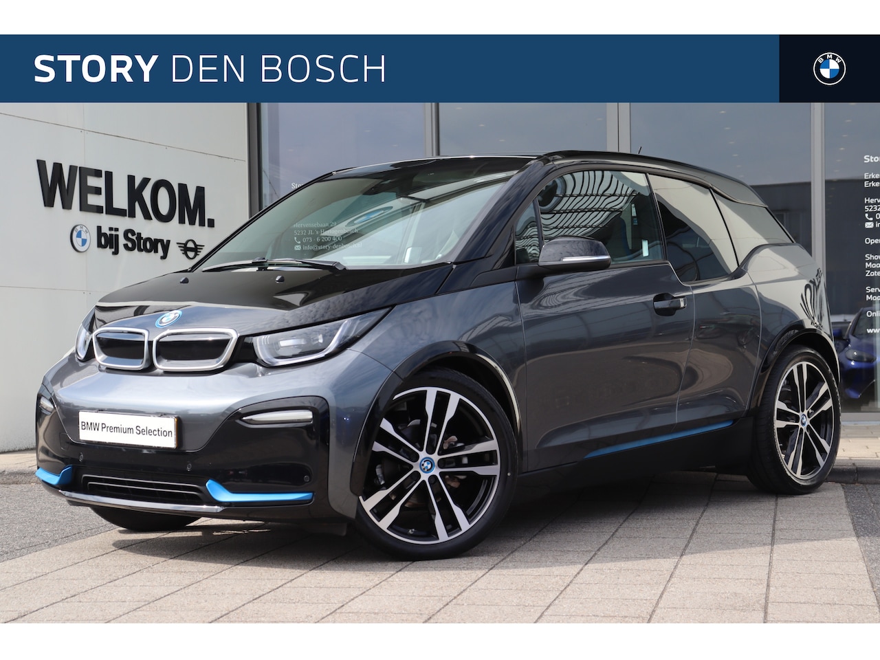 BMW i3 - S / Stoelverwarming / Achteruitrijcamera / Cruise Control / Navigatie / Getint glas - AutoWereld.nl