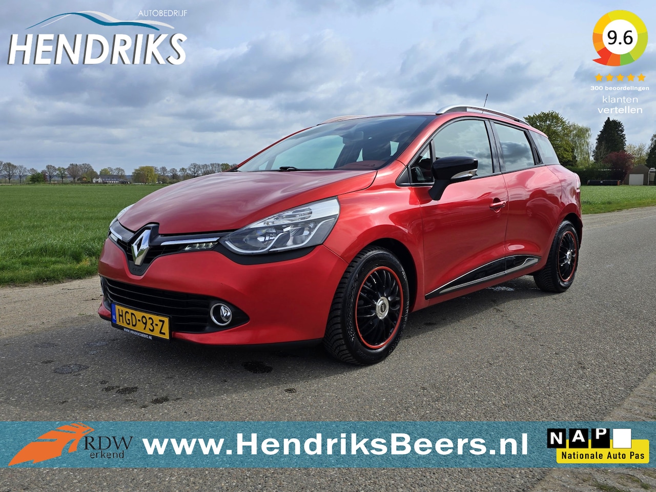 Renault Clio Estate - 0.9 TCe Authentique - 90 Pk - Euro 5 - Navi - Airco - Cruise Control - AutoWereld.nl