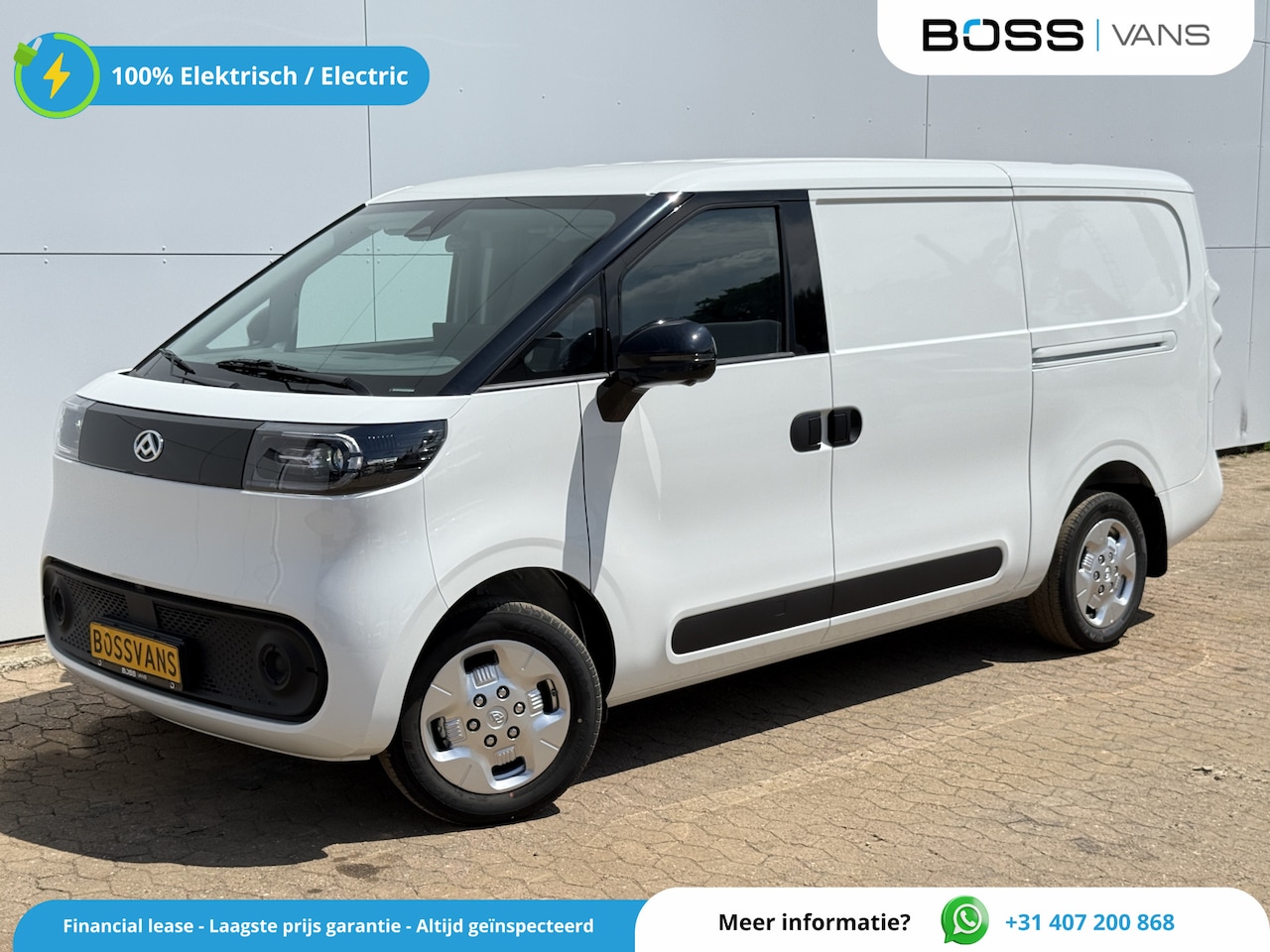 Maxus eDeliver 5 - 64 kWh 163PK Elektrisch! L1H1 335KM WLTP 360° Camera Dubbele schuifdeuren Snelladen Climat - AutoWereld.nl