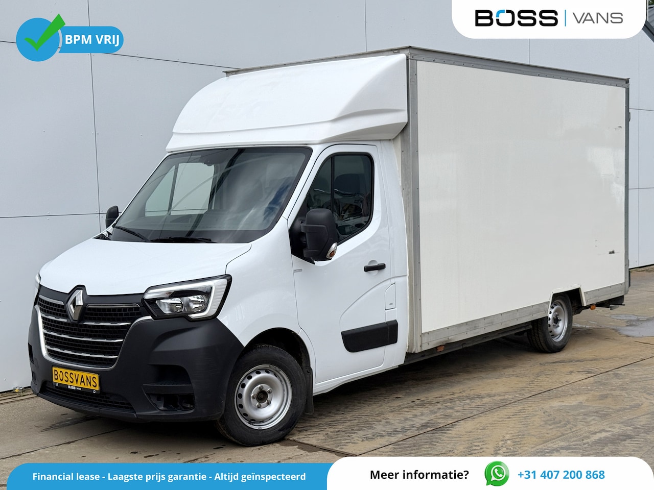 Renault Master - Plancher T35 2.3 DCi 145pk L4H1 Airco Cruise Control Camera Bakwagen Meubelbak Foodtruck - AutoWereld.nl