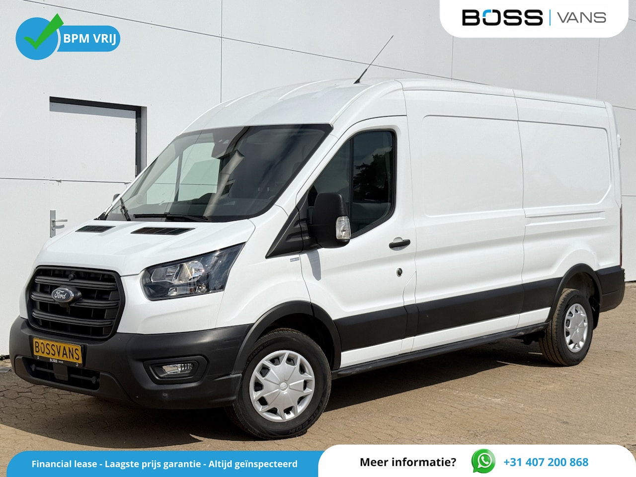 Ford Transit - 2.0 TDCI 130PK L3H2 Airco Cruise control Parkeersensoren v+a - AutoWereld.nl