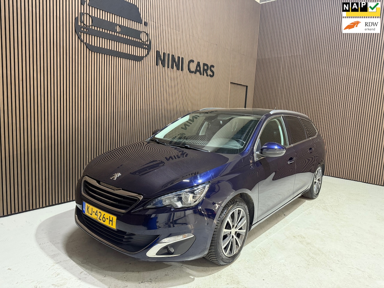 Peugeot 308 SW - 1.2 Blue Lease Premium NIEUWE DISTRIBUTIE vol optie/Massage stoelen/Navi/Pano/stoelverwar/ - AutoWereld.nl