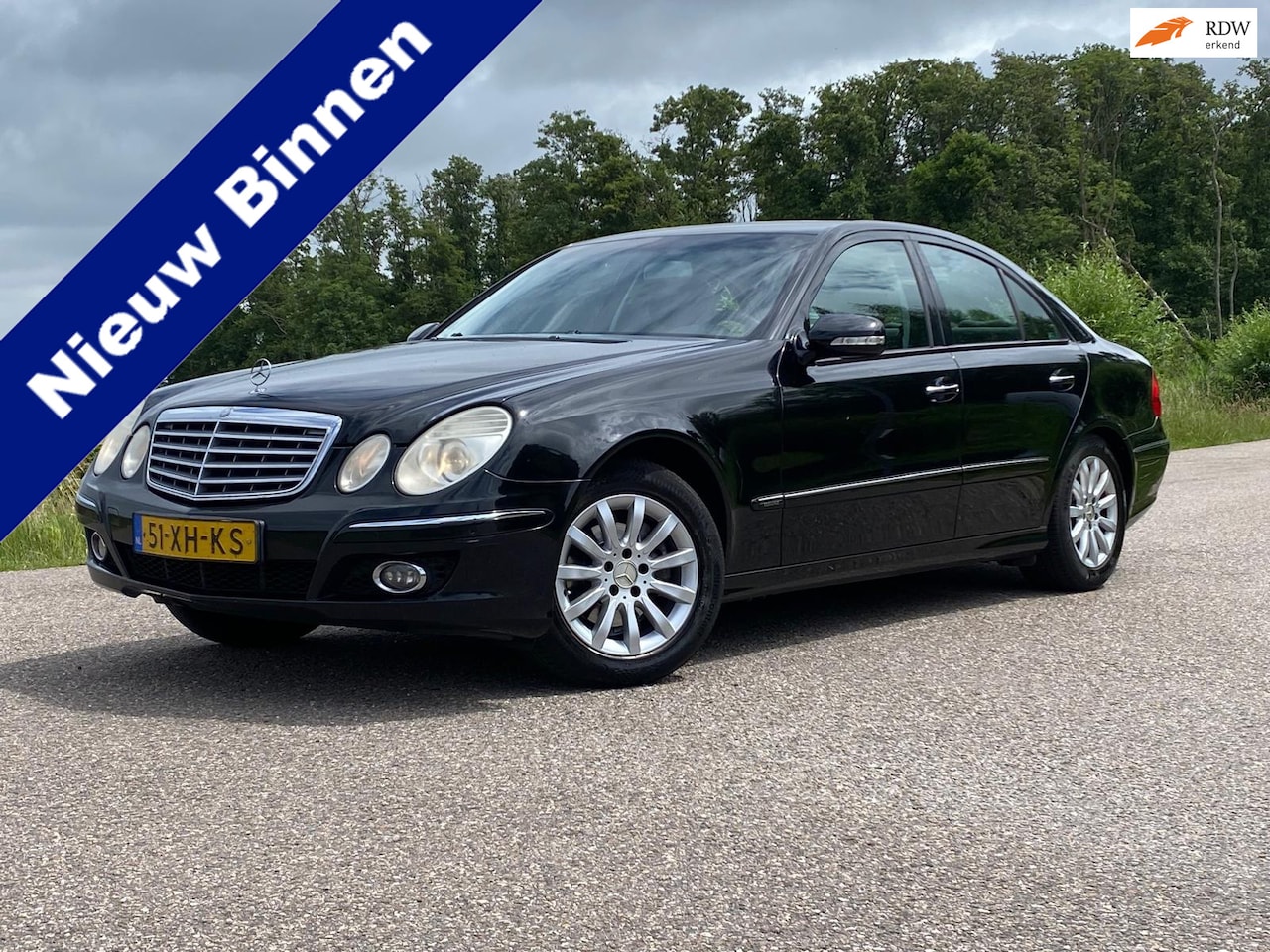 Mercedes-Benz E-klasse - 220 CDI Elegance NAP NL AUTO AUTOMAAT STOELVERWARMING LEDER - AutoWereld.nl