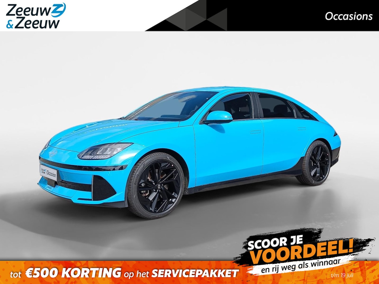 Hyundai IONIQ 6 - Style 53 kWh | Lichtmetalen velgen 20'' | Navigatie | Parkeercamera | Elektrische kofferkl - AutoWereld.nl