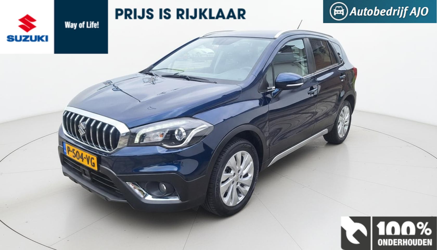 Suzuki S-Cross - 1.4 Boosterjet Select Smart Hybrid rijklaar prijs - AutoWereld.nl