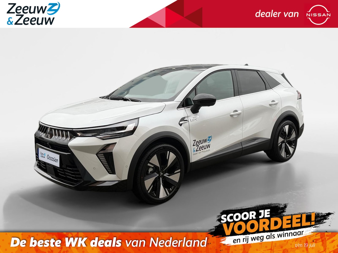 Mitsubishi Grandis - 1.8 HEV Instyle | Panoramadak | Navigatie | 360 camera | dodehoeksensor | nieuw model | Ze - AutoWereld.nl