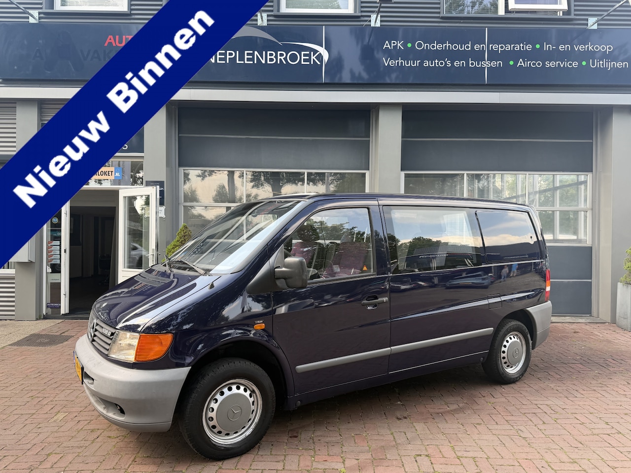 Mercedes-Benz Vito - 108 D Amigo Bj 1998 Km 156.000 Nap Lier oprijplank 2e eigen NWE APK - AutoWereld.nl