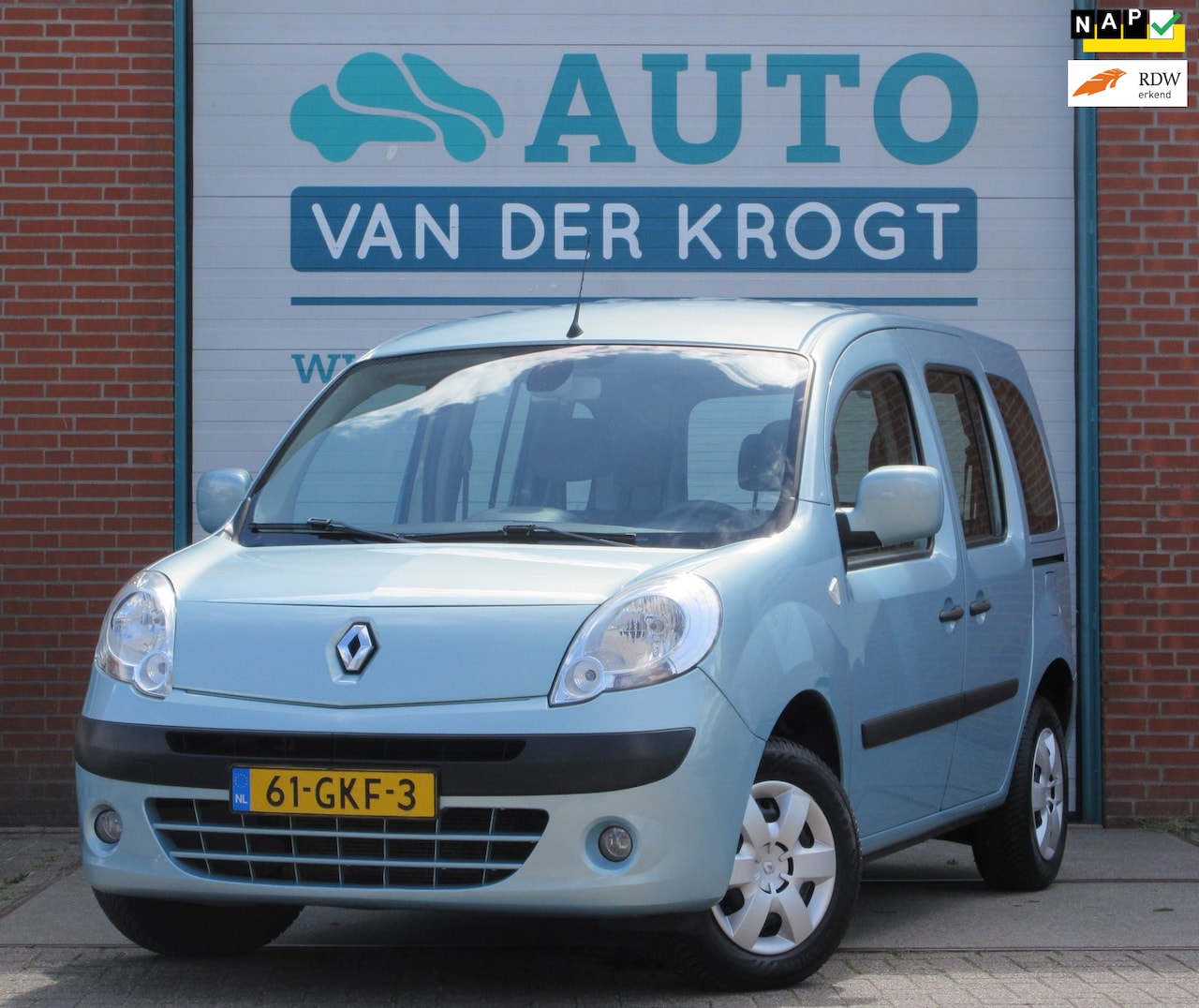 Renault Kangoo Family - 1.6-16V Expression 1.6-16V Expression, Airco, Trekhaak, Lage km, APK 5-27 - AutoWereld.nl