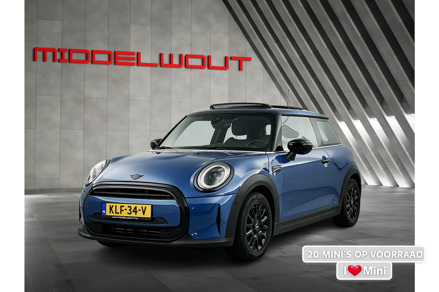 MINI Cooper - Mini 1.5 Camden Plus Pano-dak/Head-Up Display/Camera/Leder - AutoWereld.nl