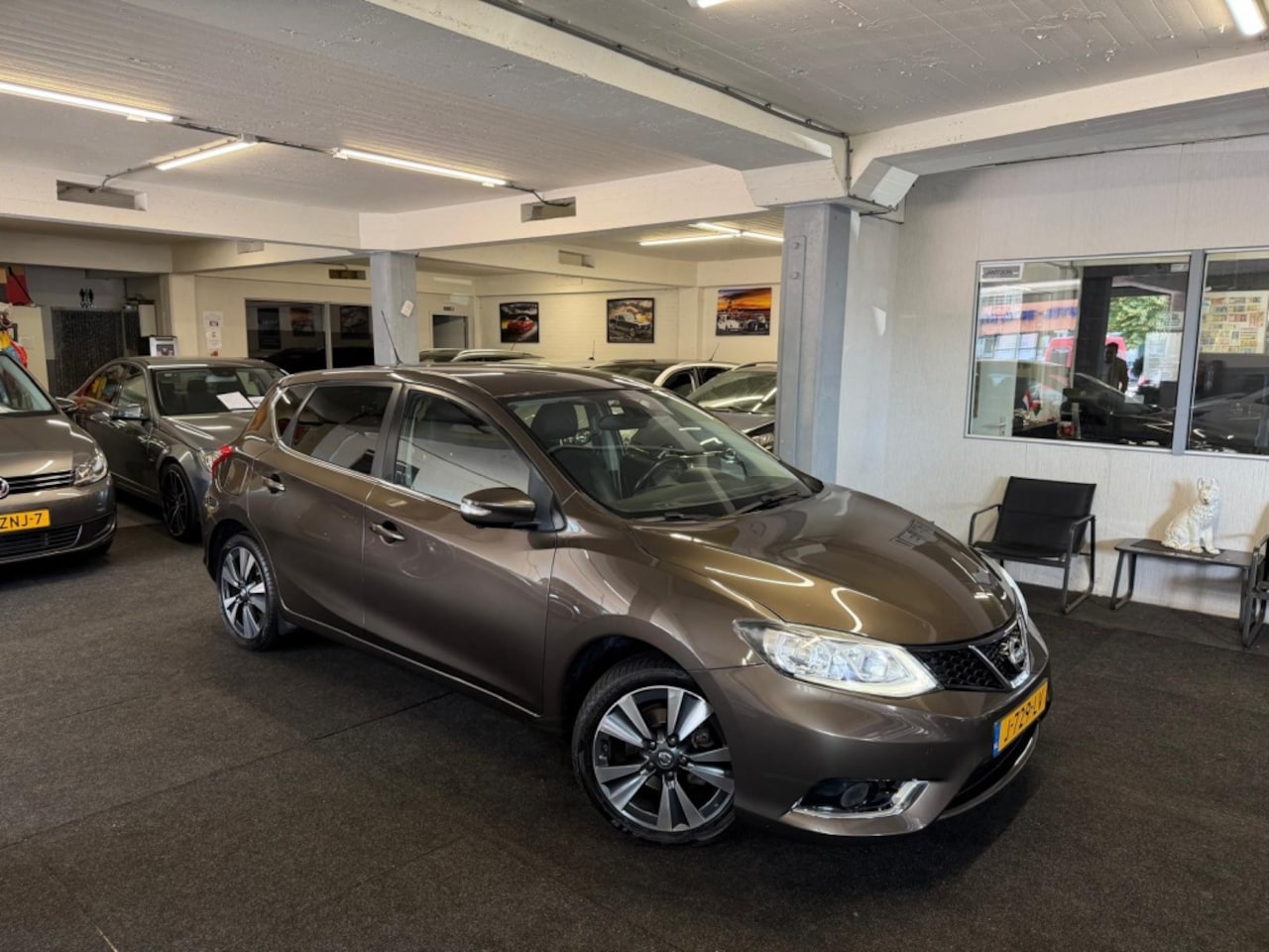 Nissan Pulsar - 1.2 DIG-T Tekna*Automaat*Leder*NAVI* - AutoWereld.nl