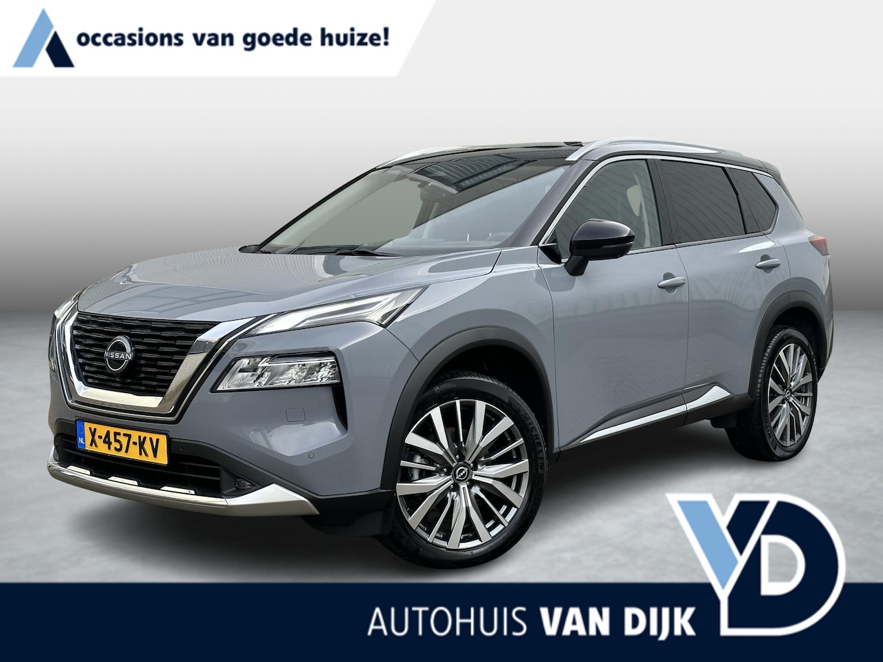 Nissan X-Trail - 1.5 MHEV 204pk Tekna Plus | 7-pers./Nappa Leder/20-inch/Pano-Dak - AutoWereld.nl