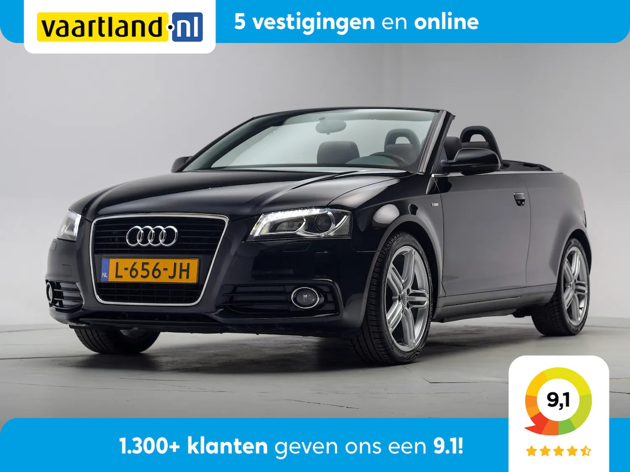 Audi A3 Cabriolet - 1.2 TFSI Pro Line [ Apple/Android Clima Stoelverwarming ] - AutoWereld.nl