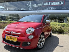 Fiat 500 - 0.9 TwinAir Turbo 500S Glazen panoramadak - Airco - Lederen bekleding - Bluetooth - Licht
