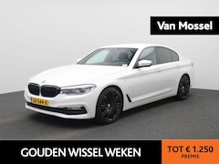 BMW 5-serie - 520i High Executive | LEDER | MEMORY STOEL | CAMERA | NAVIGATIE | STOELVERWARMING