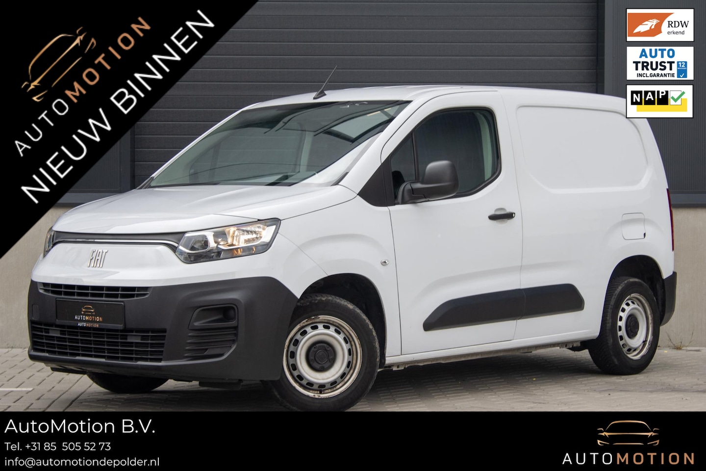Fiat Doblò - 1.5D 100pk L1 650kg Carplay 1e eigenaar Airco Cruise - AutoWereld.nl