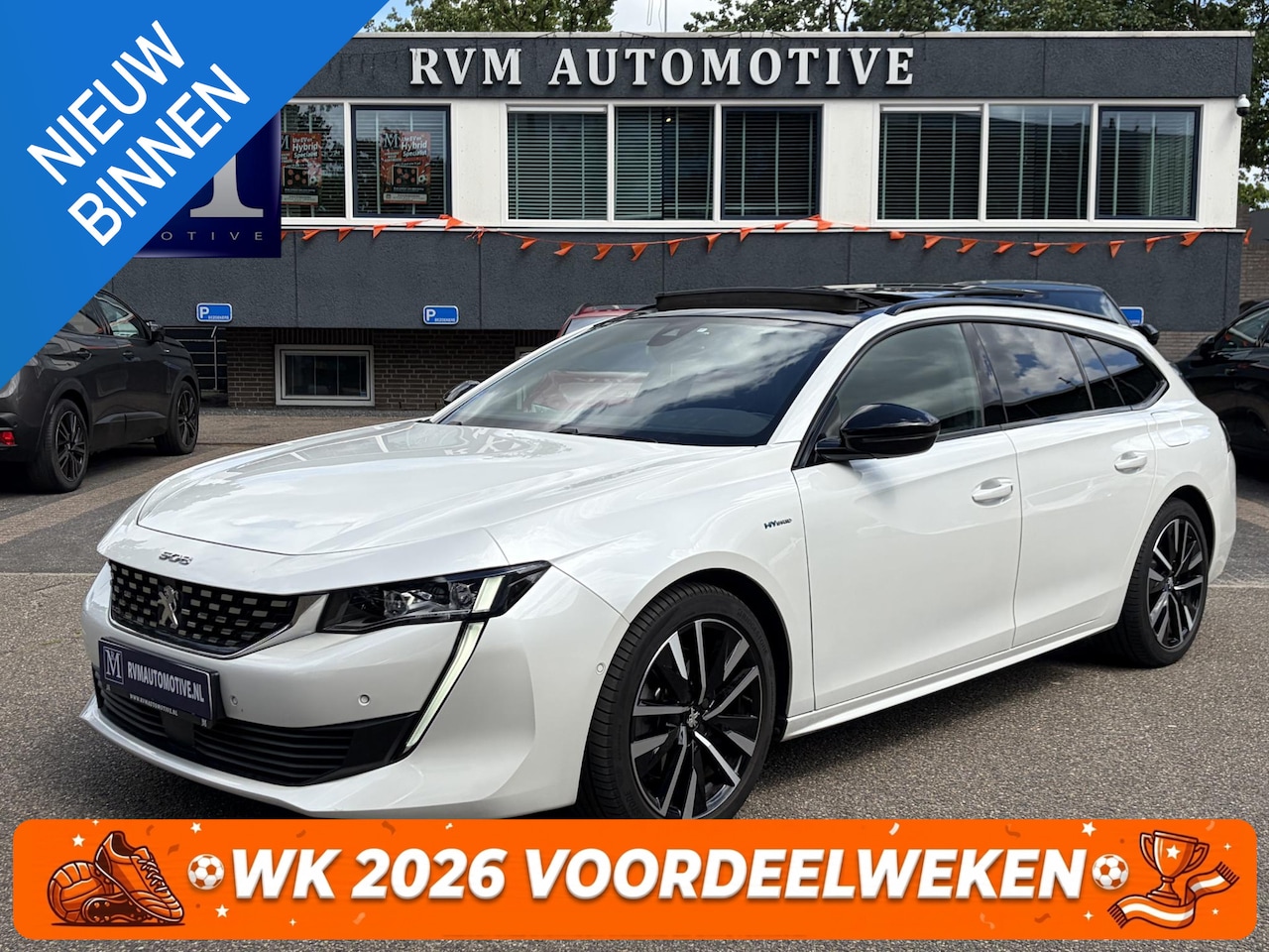 Peugeot 508 - 1.6 HYbrid GT PHEV| AFNEEMBARE TREKHAAK| PANO| ELEKTRISCHE ACHTERKLEP| ACHTERUITRIJCAMERA| - AutoWereld.nl