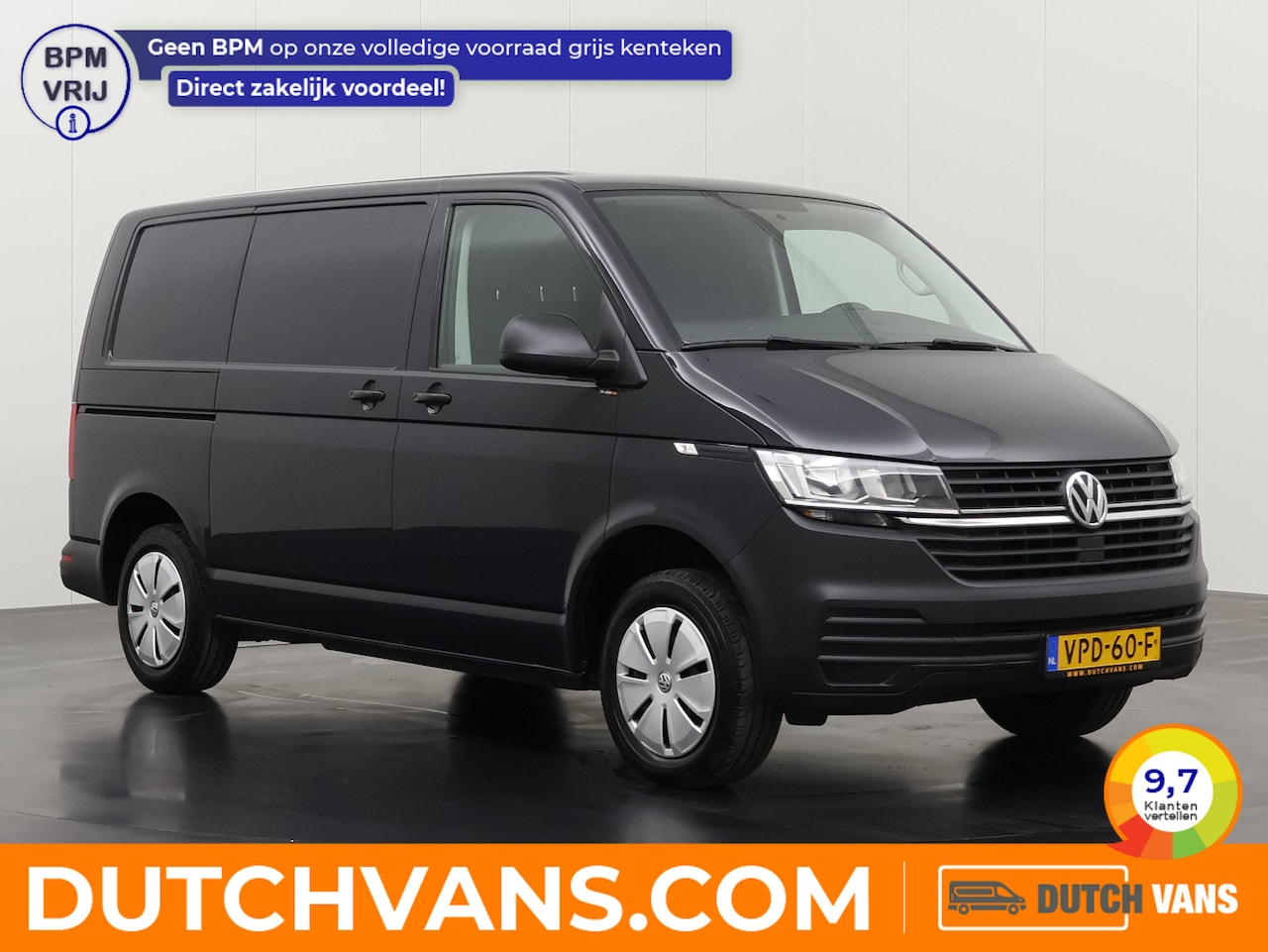 Volkswagen Transporter - 2.0TDI Business | Trekhaak | Airco | Cruise | 3-Zits | Trekhaak - AutoWereld.nl