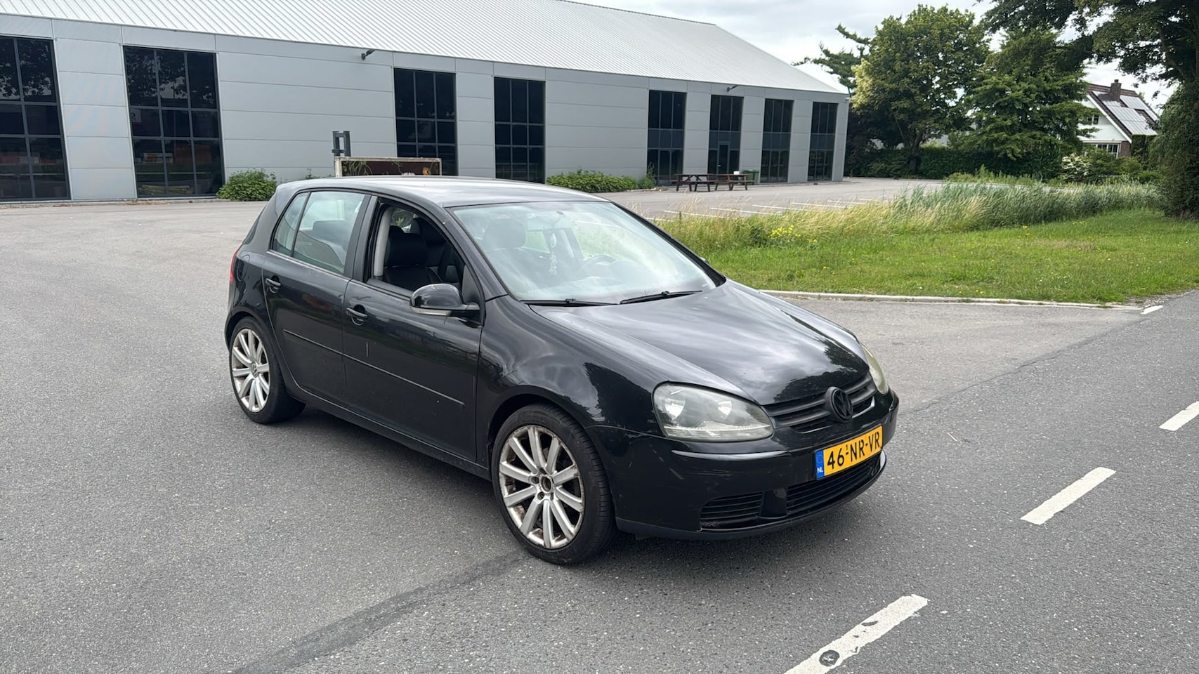 Volkswagen Golf - 1.6 FSI Sportline LEER CLIMA ZWART 2004 - AutoWereld.nl