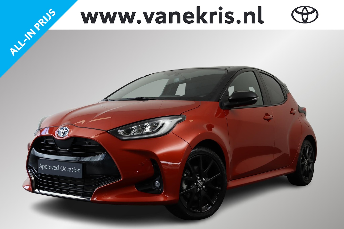 Toyota Yaris - 1.5 Hybrid Executive Limited, Head-up, Dodehoek - AutoWereld.nl