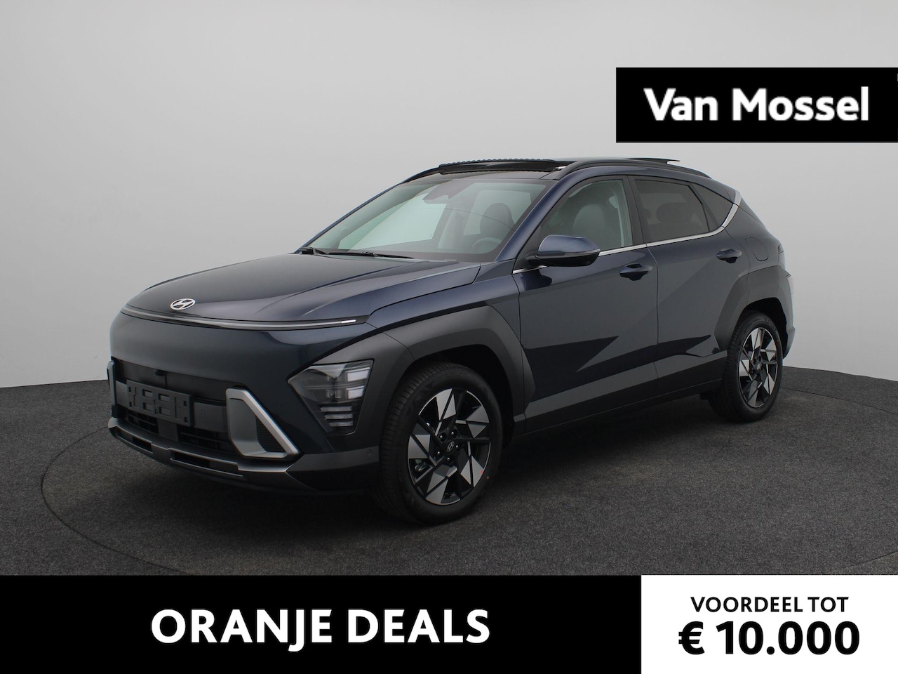Hyundai Kona - 1.6 GDI HEV Premium Sky | Panoramadak | Stoel -en stuurverwarming | Climate Control | Head - AutoWereld.nl