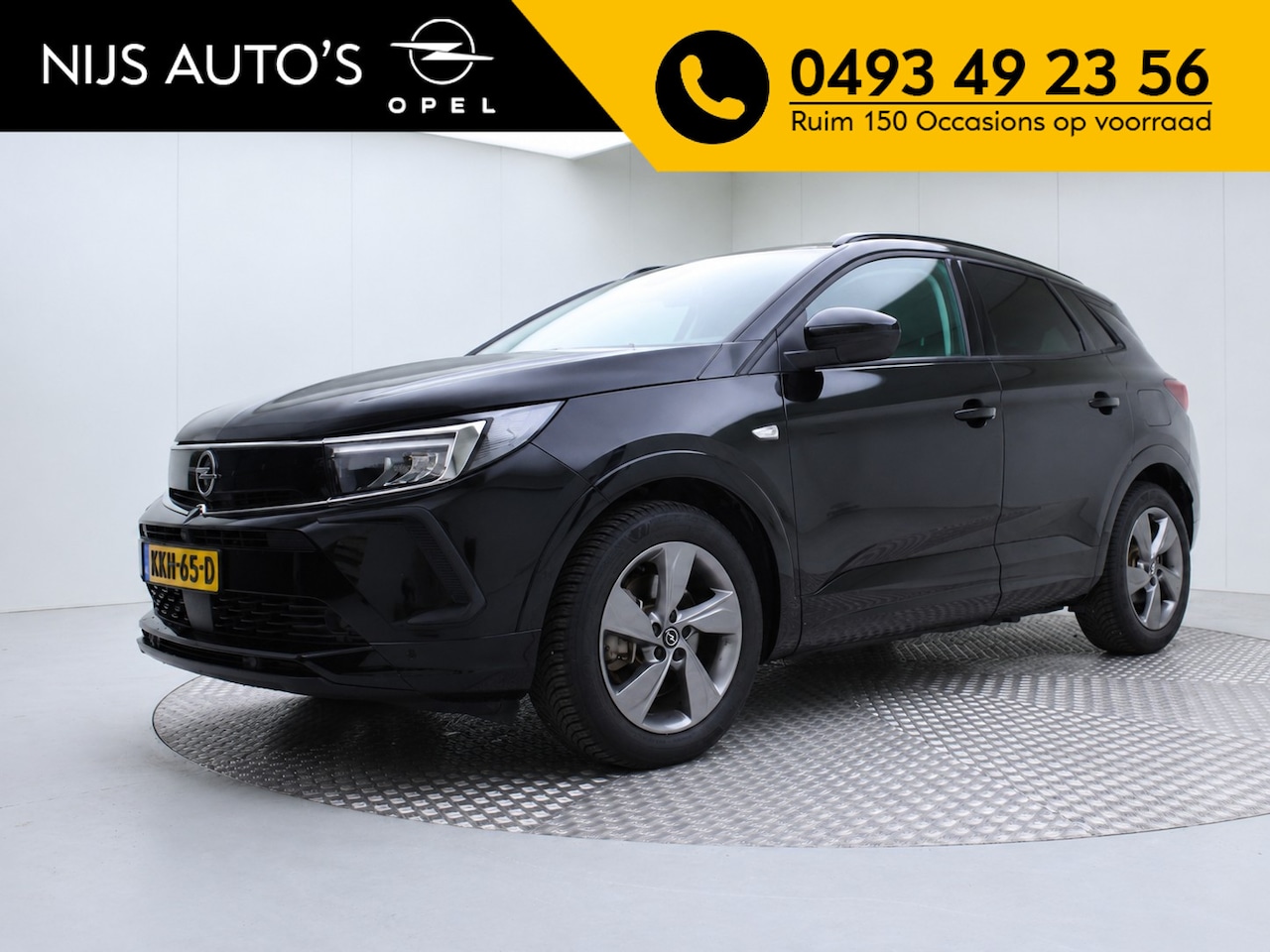 Opel Grandland - 1.6 Turbo Plug-In Hybrid 4x4 Ultimate | automaat | electr. achterklep | cruise adaptief | - AutoWereld.nl