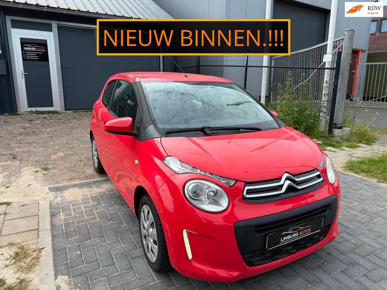 Citroën C1 - 1.0 e-VTi Feel Airco Cruisecontrol Elek Ramen Toerenteller - AutoWereld.nl