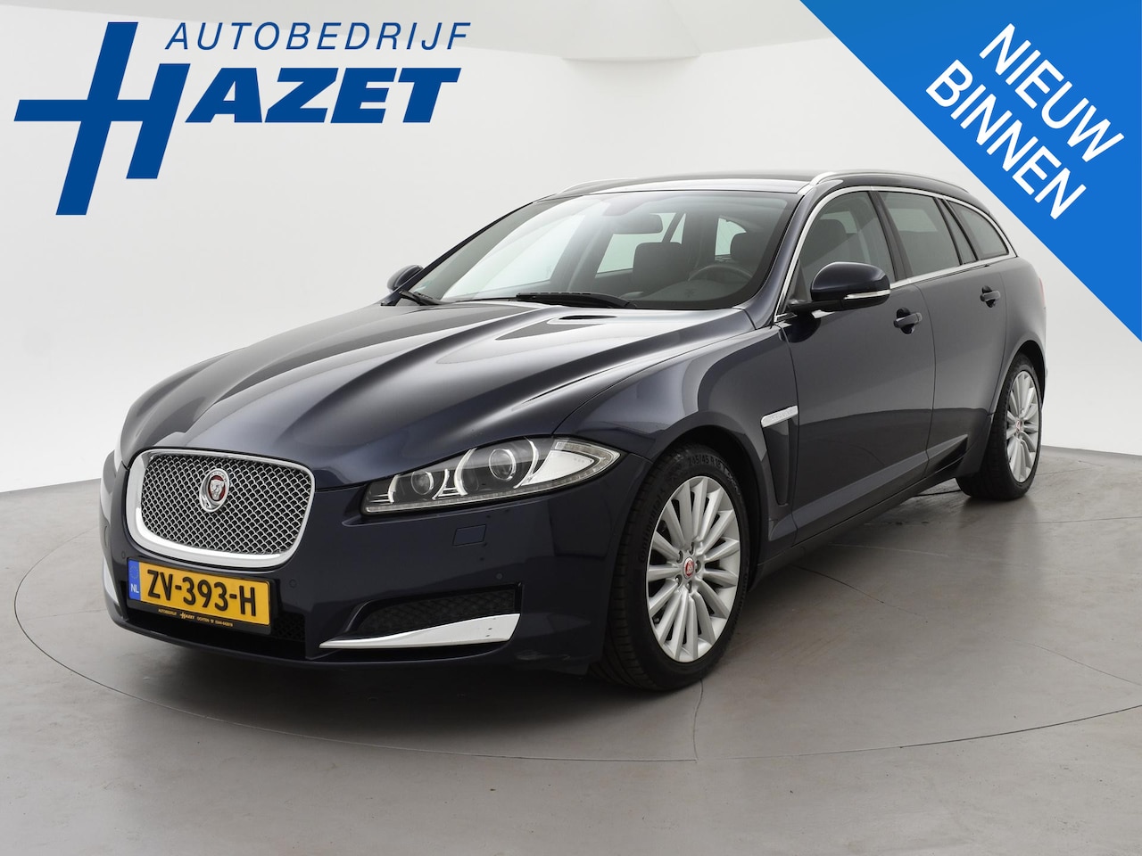 Jaguar XF Sportbrake - 2.2D S 200 PK AUT8 + TREKHAAK | CAMERA | LEDER - AutoWereld.nl