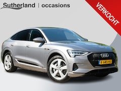 Audi e-tron Sportback - 55 quattro Business edition 95 kWh 408 PK | Elektrische klep | Camera | Memory | Luchtveri