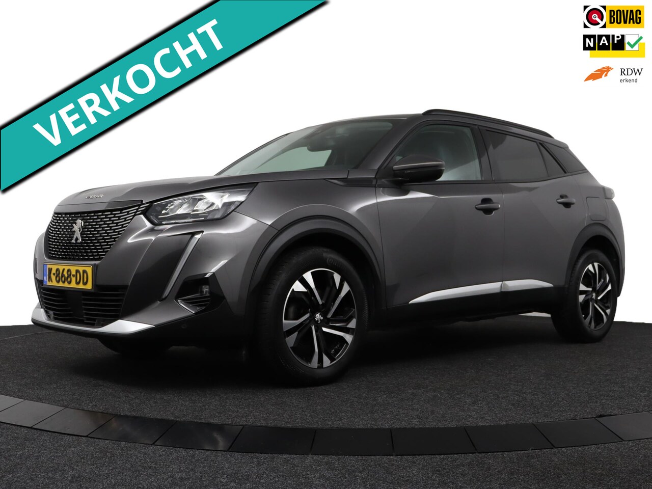 Peugeot 2008 - 1.2 Turbo Allure Trekhaak/Camera/Navi/Carplay/PDC voor en achter - AutoWereld.nl