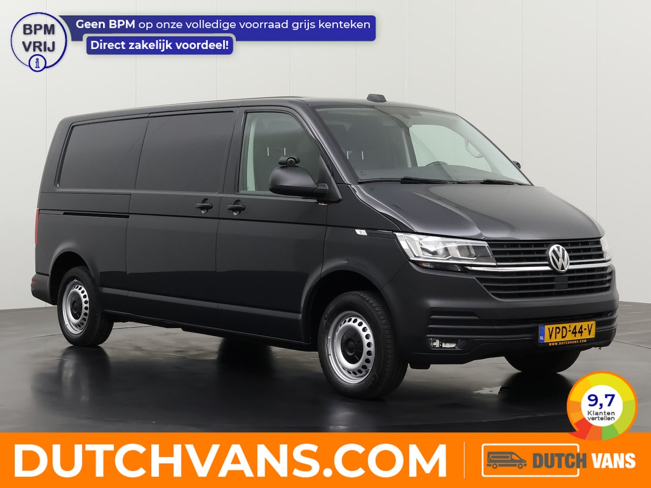 Volkswagen Transporter - 2.0TDI Lang Highline | Navigatie | Multimedia | Airco | Cruise | Betimmering - AutoWereld.nl