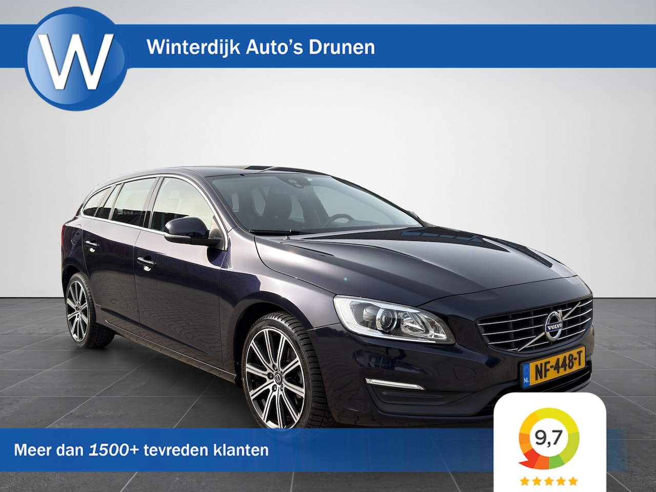 Volvo V60 - 2.0 T3 Nordic+ Clima|Trekhaak|Virtual|Cruise|NAP - AutoWereld.nl