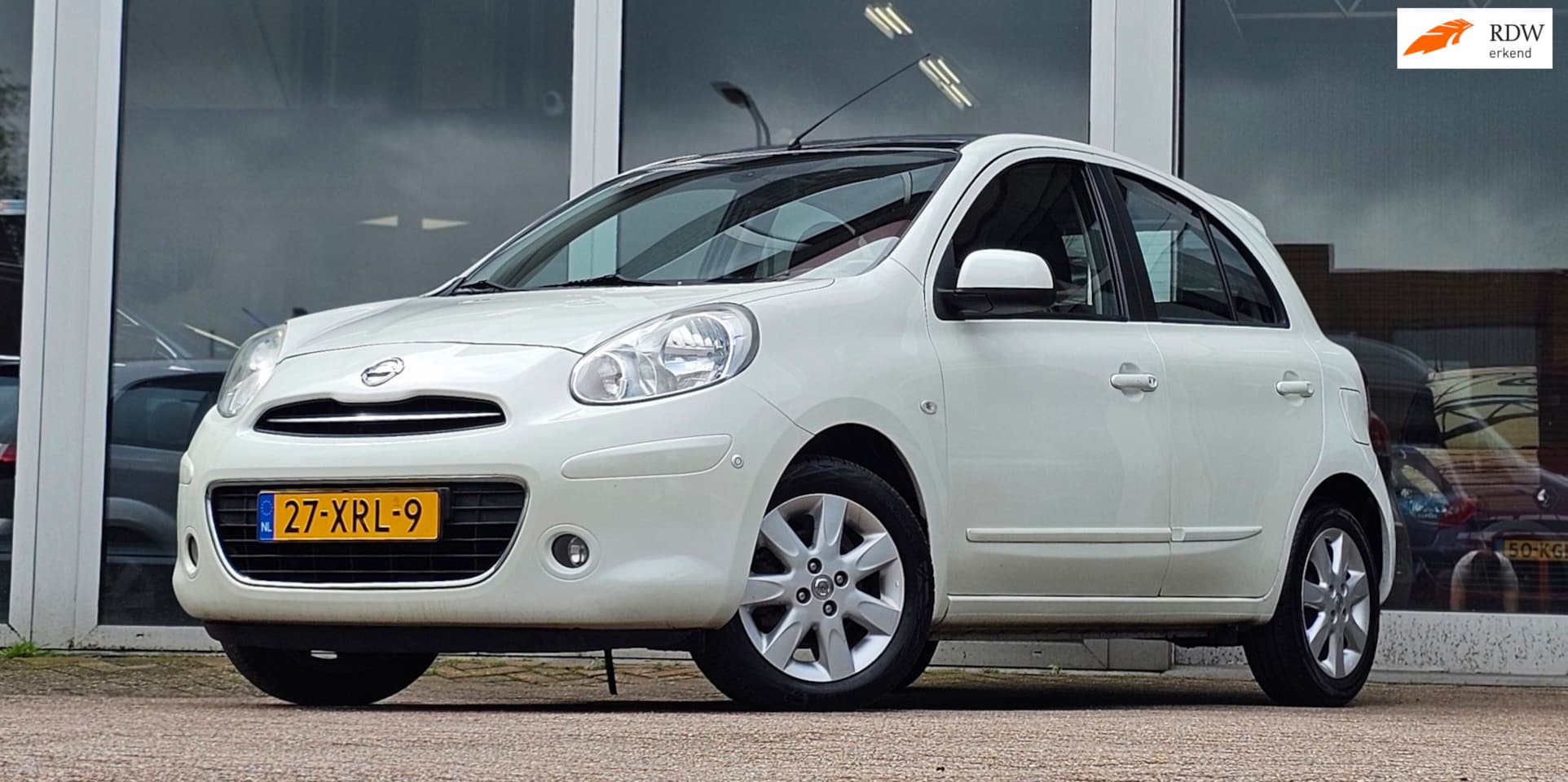 Nissan Micra - 1.2 DIG-S Tekna Full Option Navi Clima Pano Bluetooth Nieuwe APK Mooi! - AutoWereld.nl