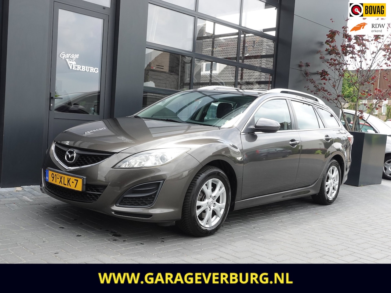 Mazda 6 Sportbreak - 1.8 Business (Airco,Cruise,Trekhaak,Lm velgen) - AutoWereld.nl