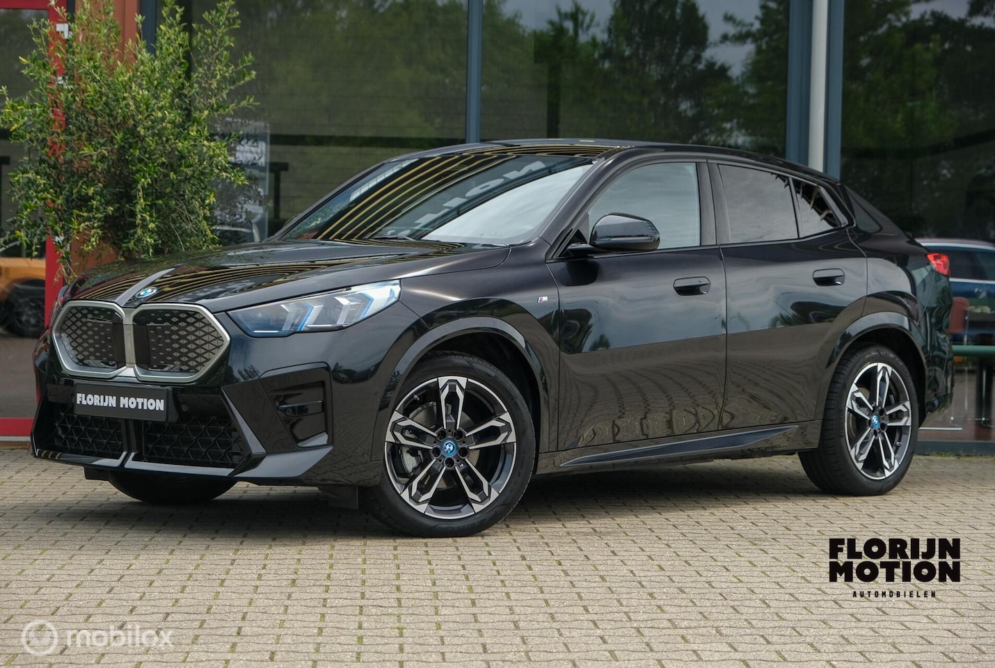 BMW iX2 - eDrive20 67 kWh | M-Pakket | Camera | Pano | Donkere hemel | Stoel en stuurwielverw. | Dra - AutoWereld.nl