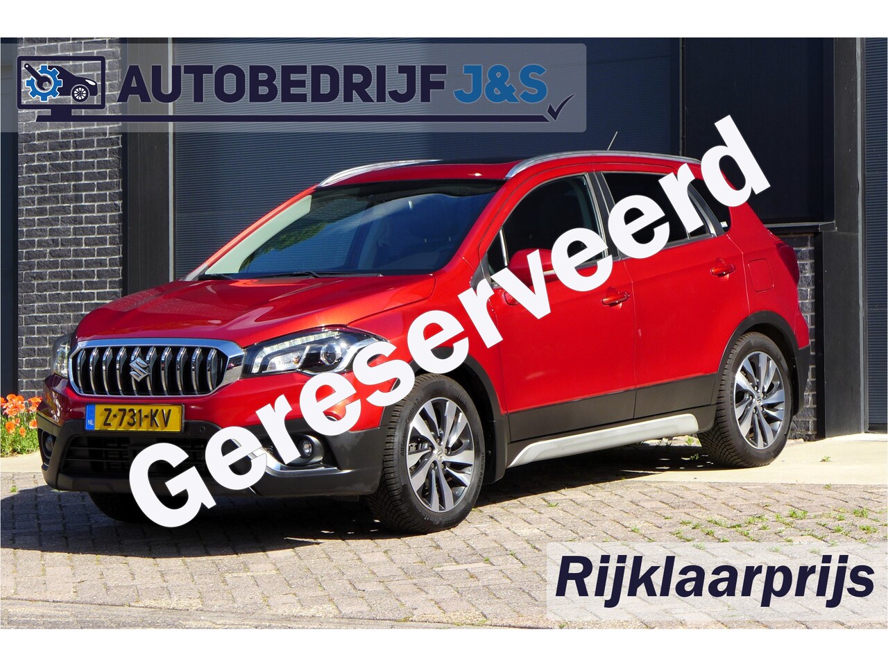 Suzuki S-Cross - 1.4 Boosterjet AllGrip Stijl Trekhaak Rijklaarprijs! | 12 Maanden Garantie | Onderhoudsbeu - AutoWereld.nl