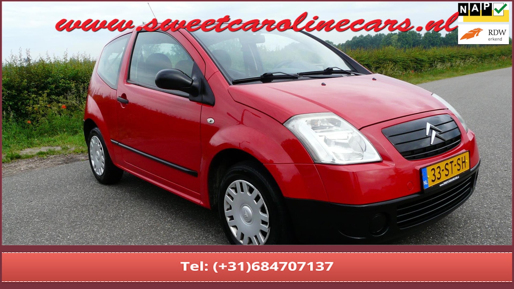 Citroën C2 - 1.1i Caractère 1.1i Caractère ,Elec.pakket,Stuurpomp,Origeel audio! - AutoWereld.nl