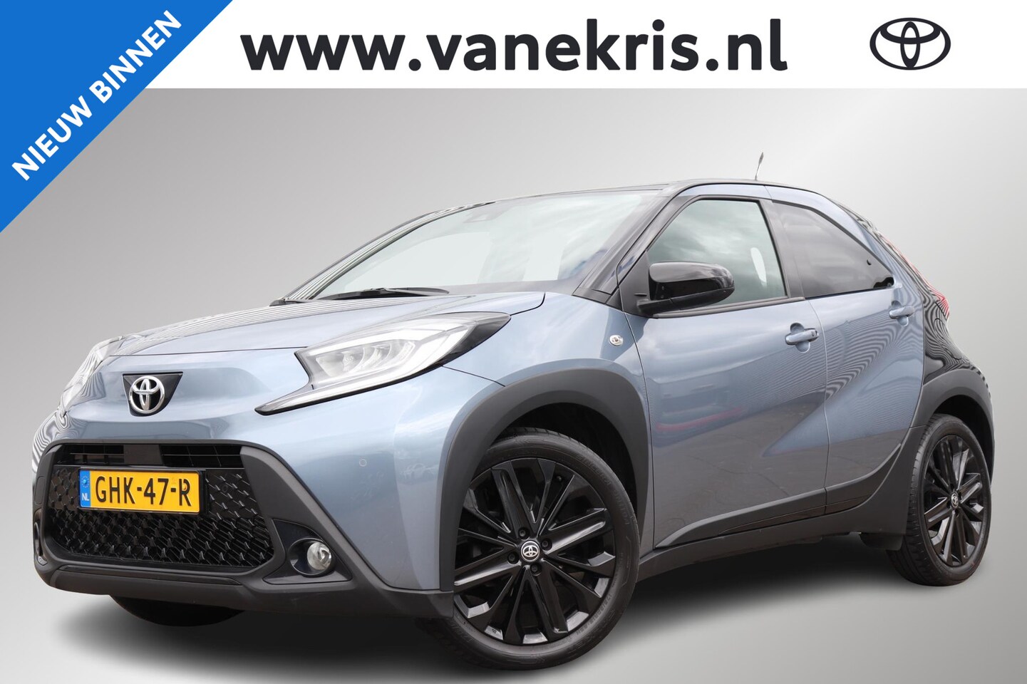 Toyota Aygo X - 1.0 VVT-i S-CVT Premium 1.0 VVT-i S-CVT Premium, Lm Velgen, Dealeronderhouden, Stoelverwarming, Parkeersensoren! - AutoWereld.nl