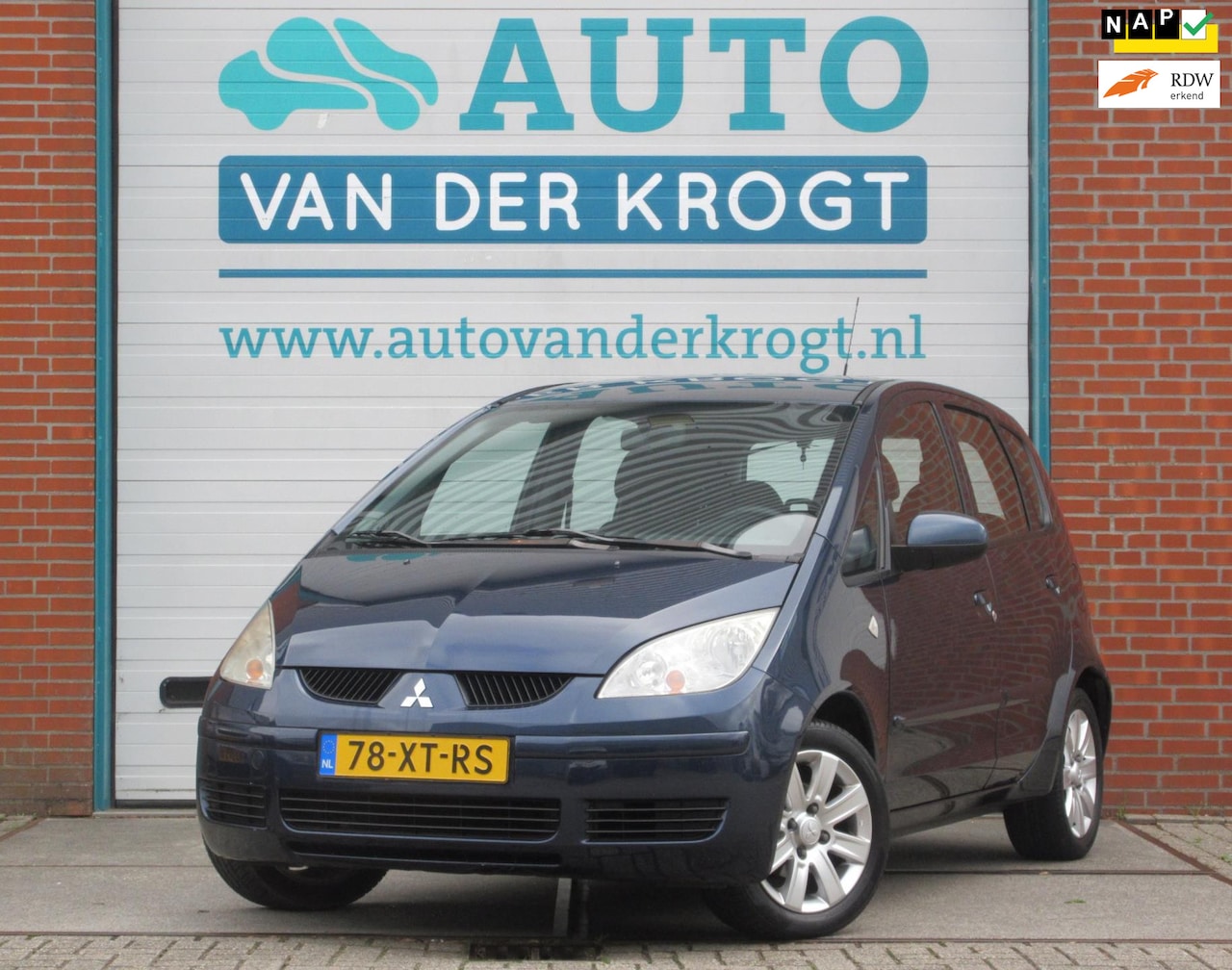 Mitsubishi Colt - 1.3 Invite, 5 Drs, Schuifbank, Lage km, APK 6-27 - AutoWereld.nl
