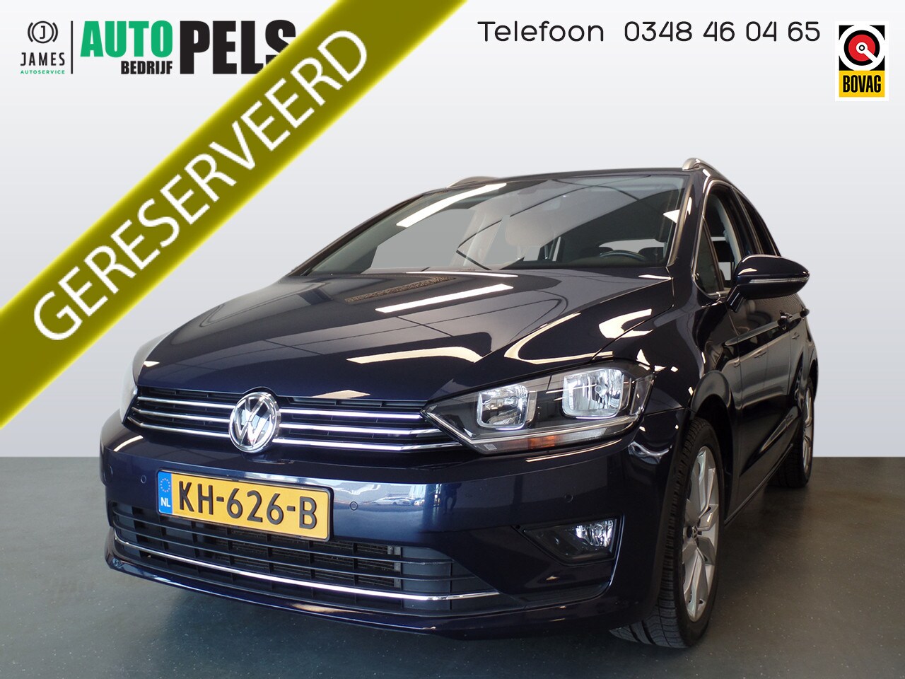 Volkswagen Golf Sportsvan - 1.2 TSI Highline Automaat, Navigatie, Achteruitrijc, Elek ramen/Spiegels, Clima en Cruise - AutoWereld.nl