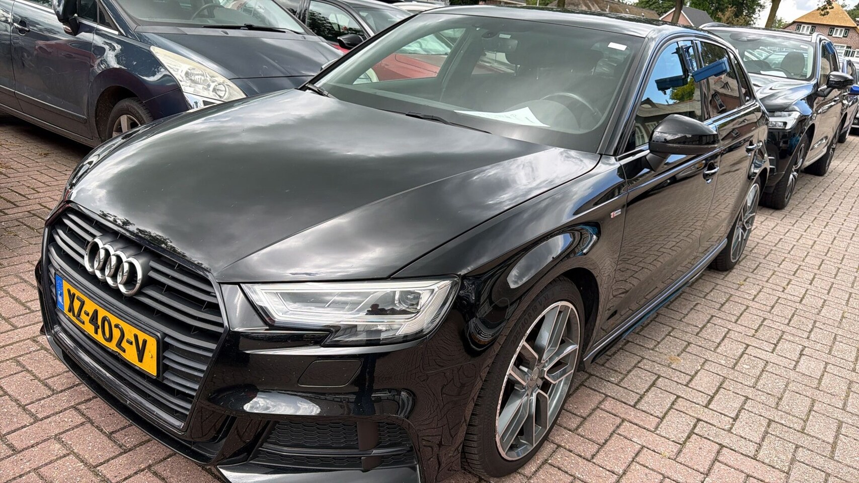 Audi A3 Sportback - 30 TFSI Sport S Line Edition Automaat | Airco | Elek. Pakket | Zwart | Vol opties | Inruil - AutoWereld.nl