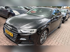 Audi A3 Sportback - 30 TFSI Sport S Line Edition Automaat | Airco | Elek. Pakket | Zwart | Vol opties | Inruil